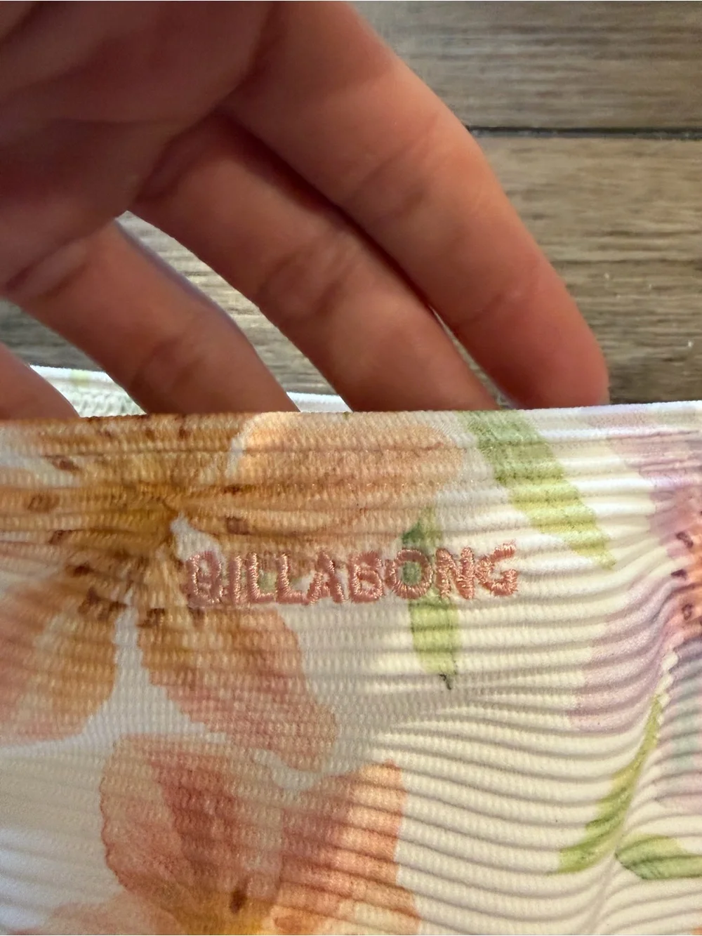 Billabong floral bikini